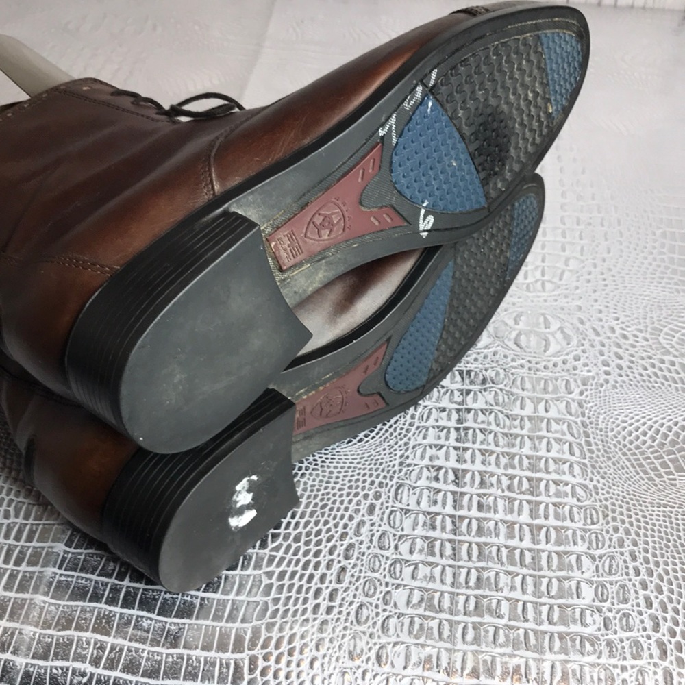 Vintage 90’s Ariat precision roper cap toe oxford boots - Picture 5 of 9